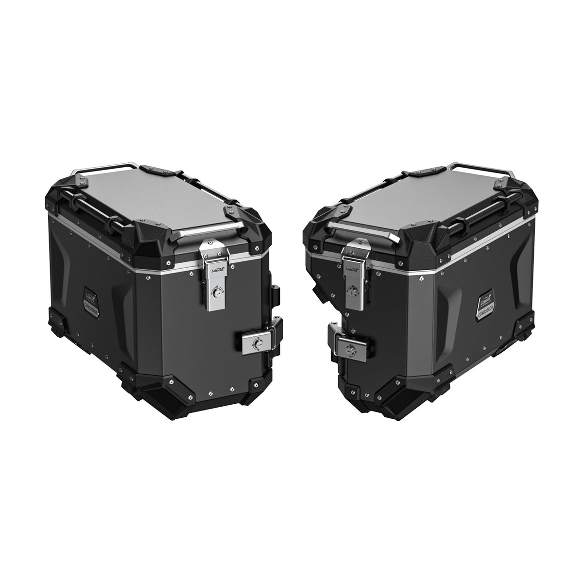 Valise aluminium Conqueror Loboo 38L+45L BMW R 1250 GS (2019- )