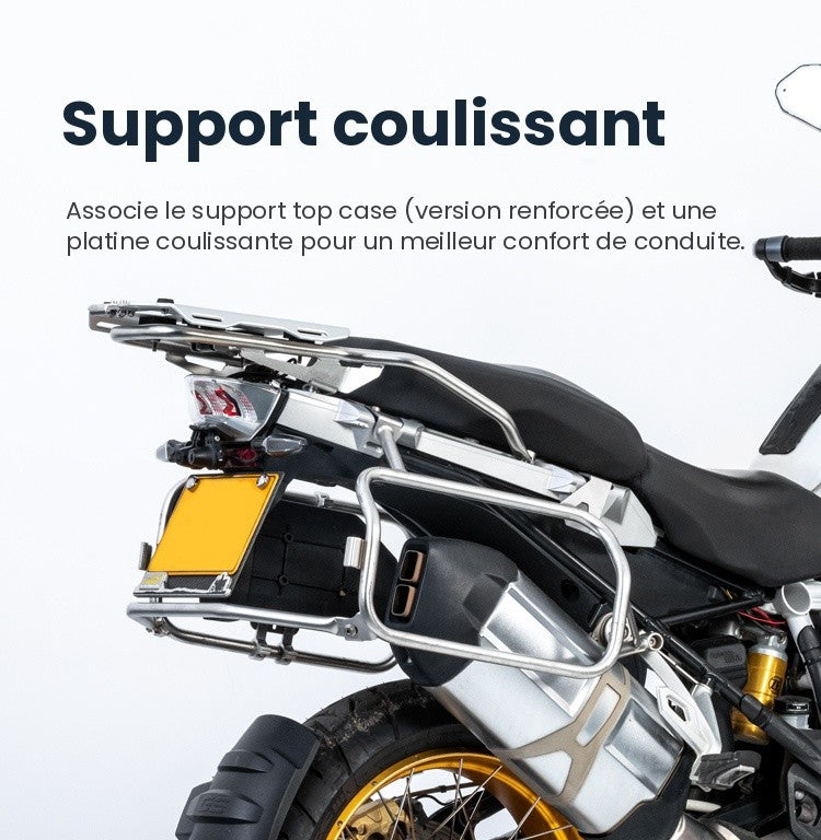 Valise aluminium Conqueror Loboo 38L+45L BMW R 1250 GS (2019- )