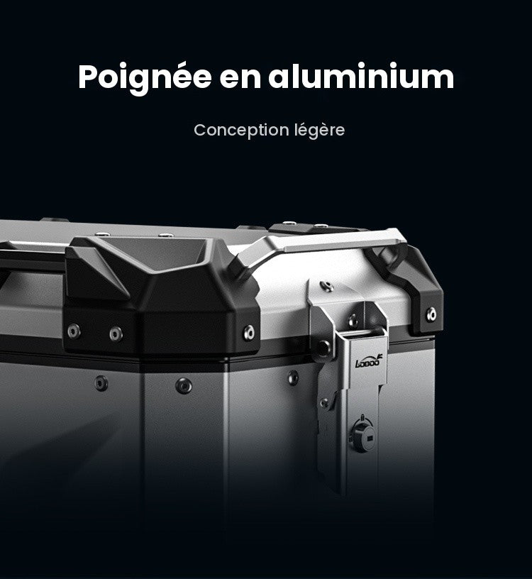 Valise aluminium Conqueror Loboo 38L+45L BMW R 1250 GS (2019- )