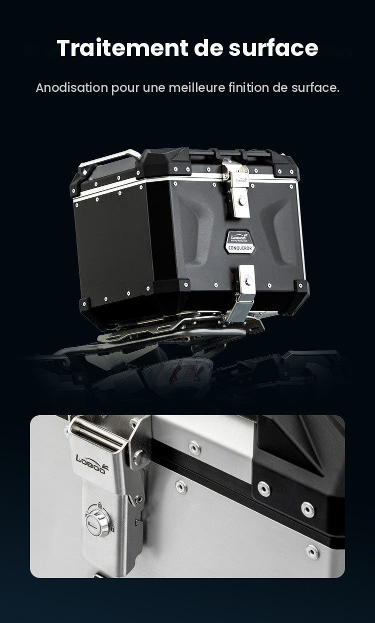 Valise aluminium Conqueror Loboo 45L+45L BMW R 1300 GSA (2023- )
