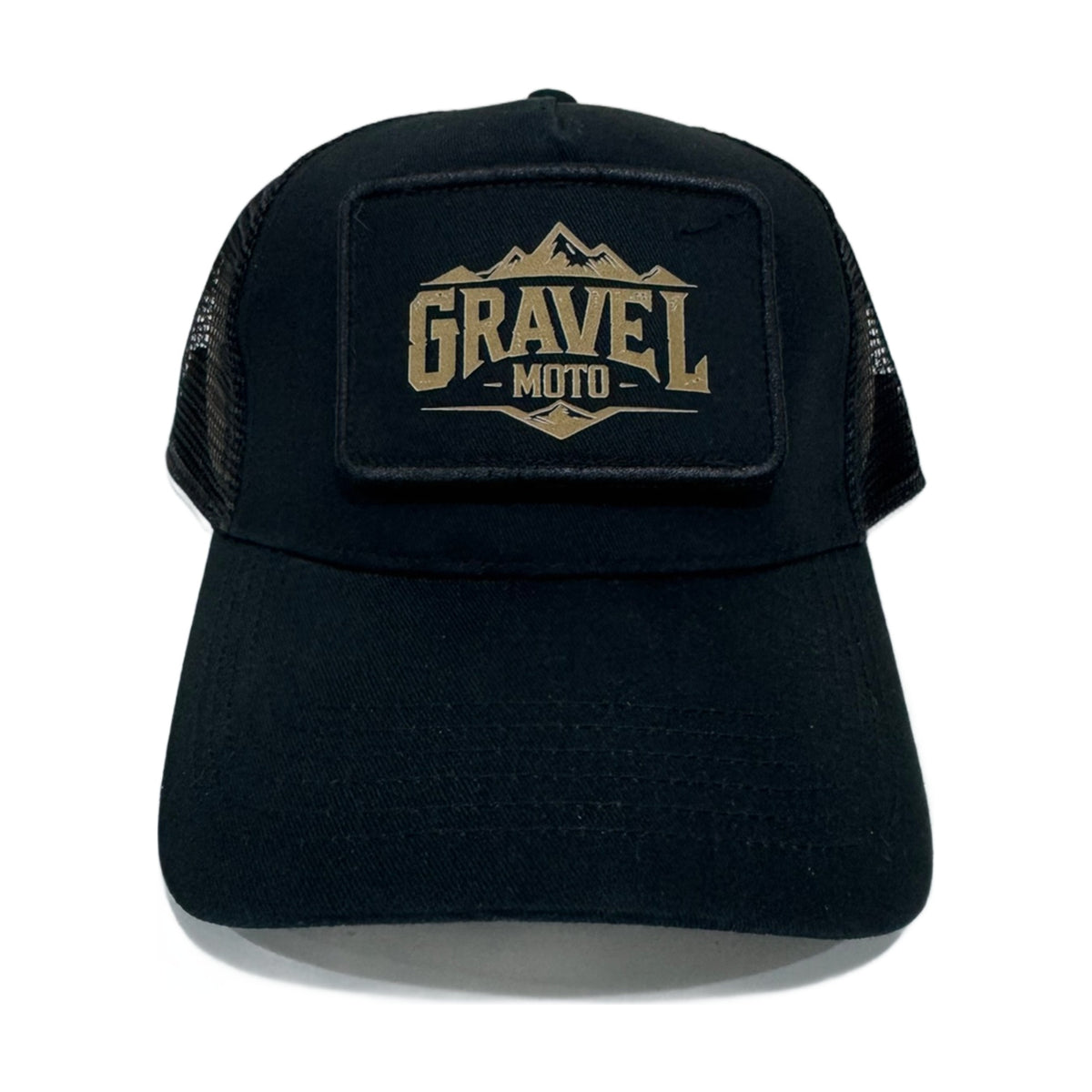 Casquette trucker Gravel Moto noire