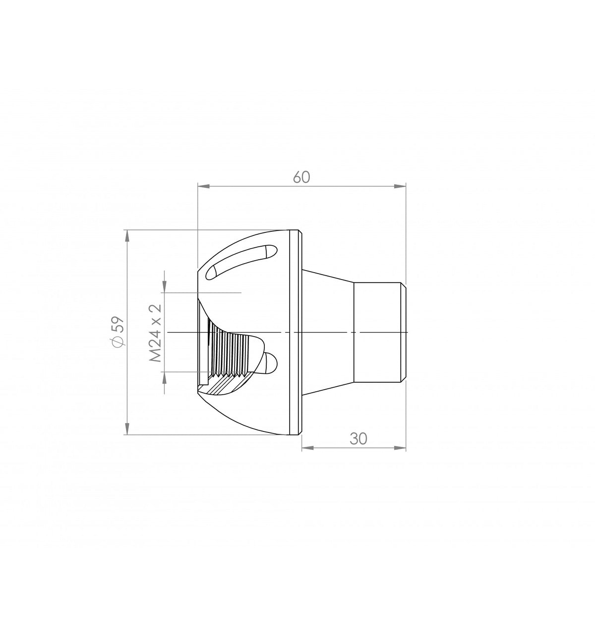 TAMPONS DE PROTECTION RDMOTO PHV HONDA NC 750 X (RÉF. H46)