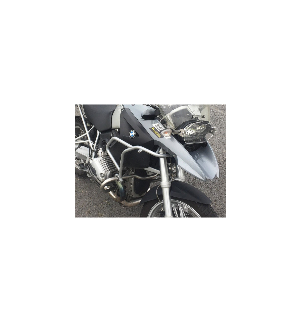 CRASH BAR HAUT (POUR CRASH BAR BAS D'ORIGINE) RDMOTO BMW R 1200 GSA (2004-2007)