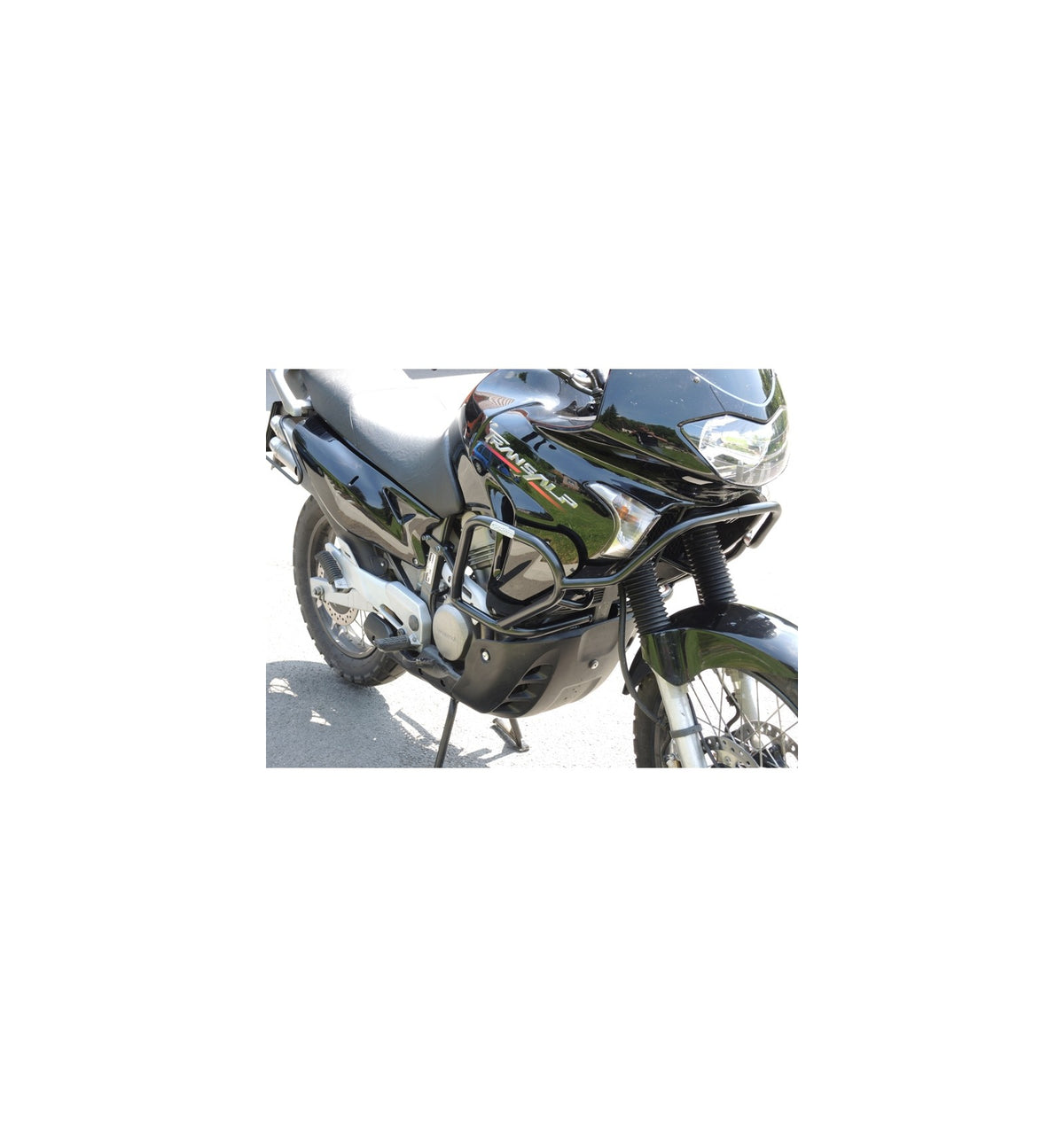 CRASH BAR RDMOTO HONDA 650 TRANSALP (2000-2007) AVEC RENFORT SOUS PHARE