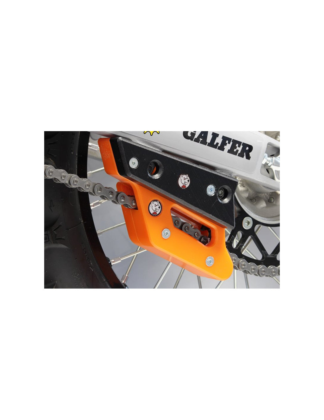 PATIN DE GUIDE CHAÎNE RENFORCÉ AXP RACING GAS GAS EC 250 (2021-2023)