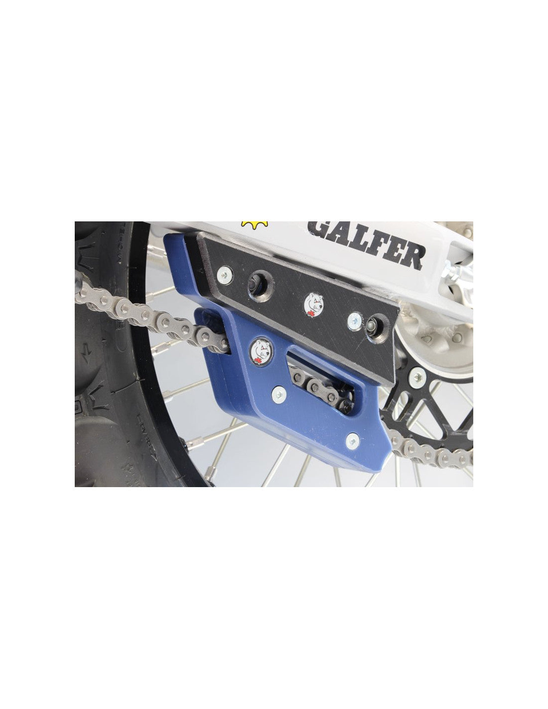 PATIN DE GUIDE CHAÎNE RENFORCÉ AXP RACING HUSQVARNA TC 125 (2014-2022)
