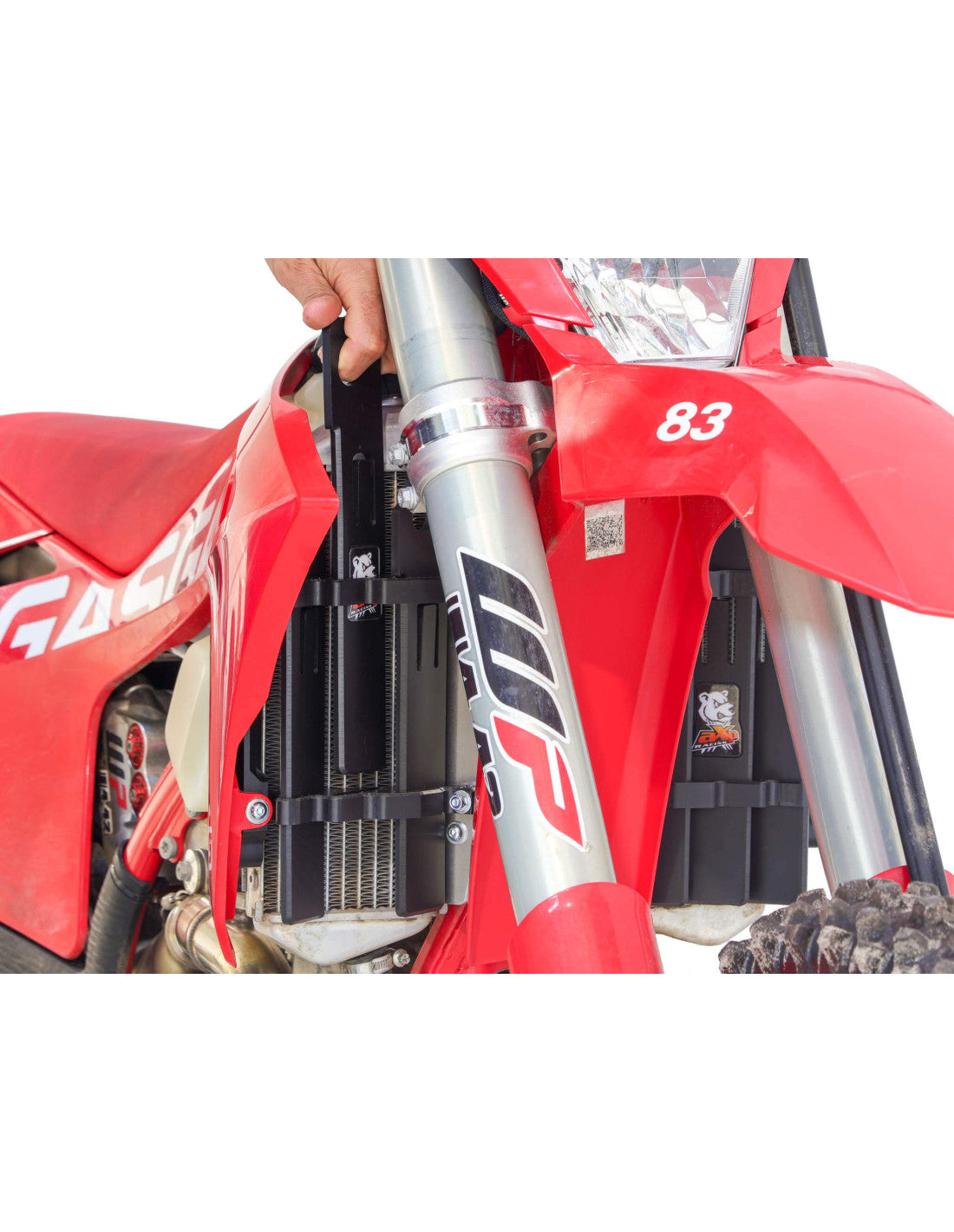 PROTECTIONS DE RADIATEURS FAST-CLEANING AXP RACING KTM 250 XC-W (2024-2026)