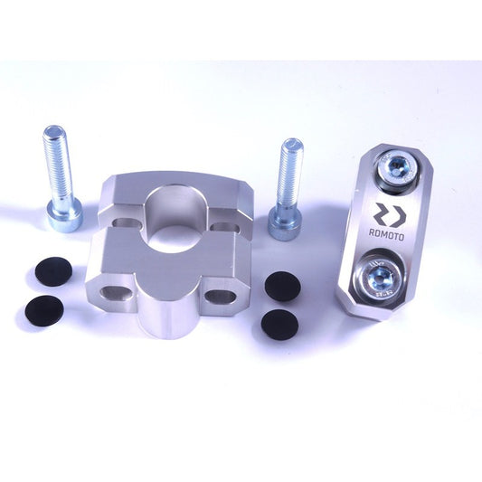 REHAUSSEURS DE GUIDON RDMOTO ZR22-20 Ø 22 MM +20 MM BMW F 650 GS / DAKAR