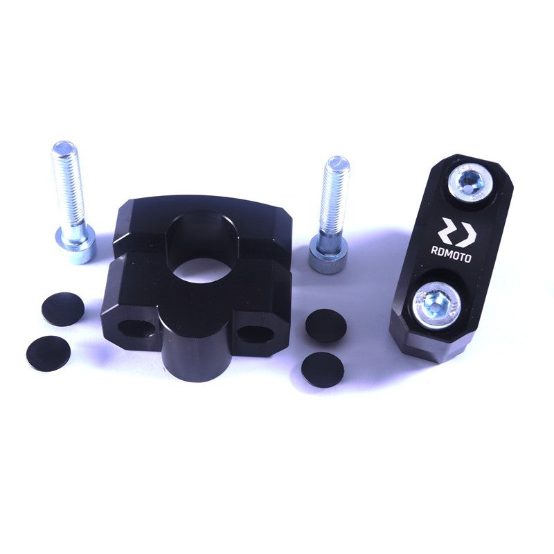 REHAUSSEURS DE GUIDON RDMOTO ZR22-20 Ø 22 MM +20 MM TRIUMPH TIGER 900