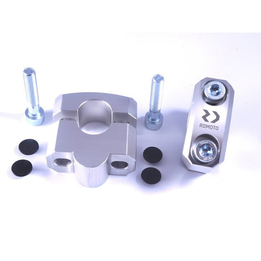 REHAUSSEURS DE GUIDON RDMOTO ZR22-25 Ø 22 MM +25 MM KAWASAKI KLE 500