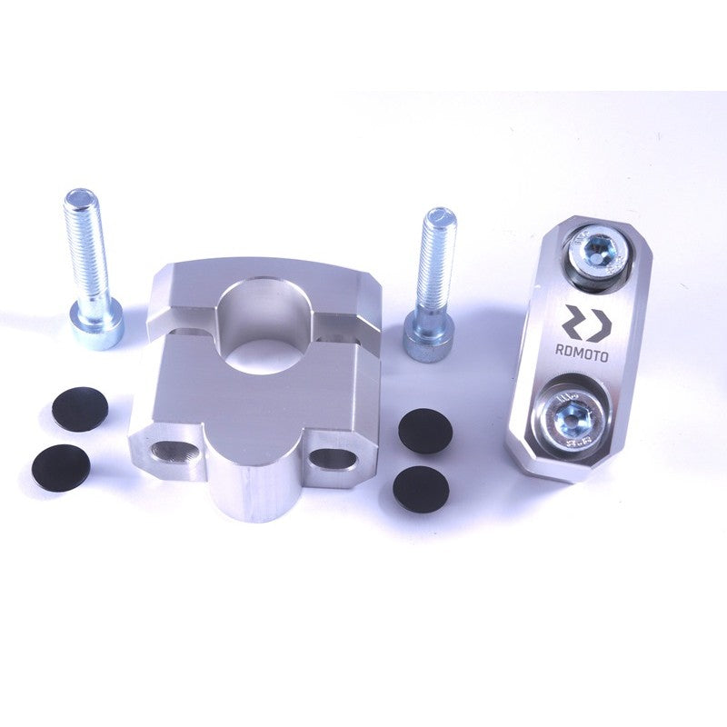 REHAUSSEURS DE GUIDON RDMOTO ZR22-25 Ø 22 MM +25 MM SUZUKI DR-Z400