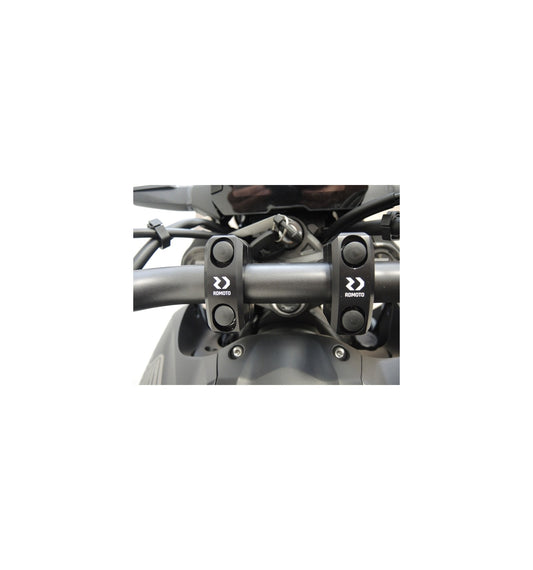 REHAUSSEURS DE GUIDON RDMOTO ZR28-20 Ø 28 MM +20 MM KTM 1290 ADVENTURE R