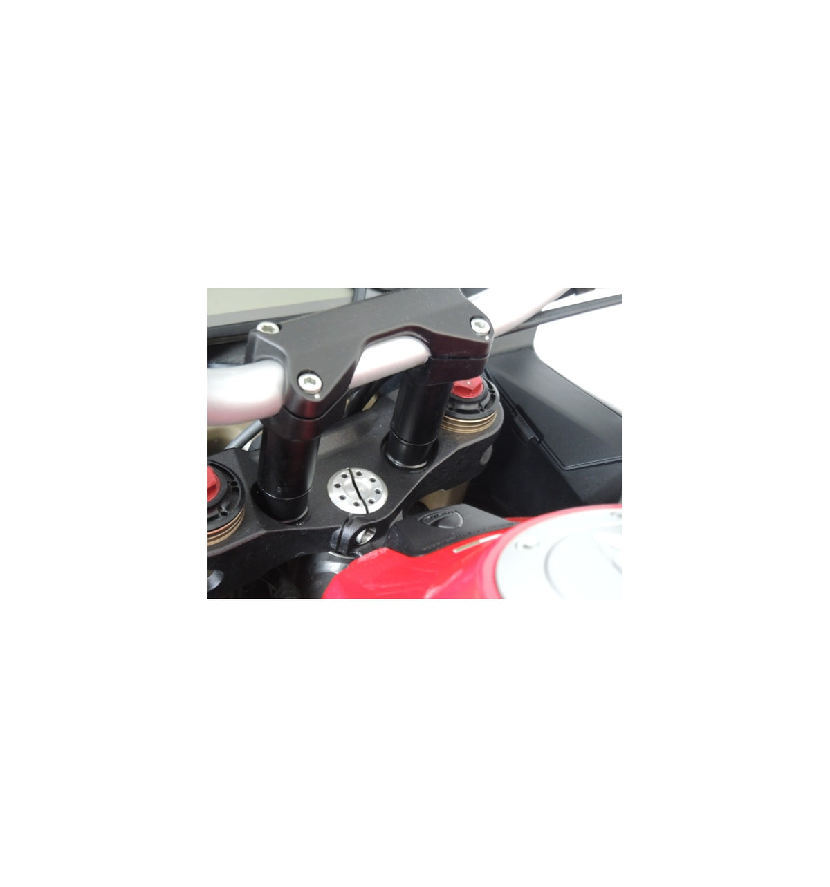 REHAUSSEURS DE GUIDON RDMOTO ZRD-25 +25 MM DUCATI MULTISTRADA 1200
