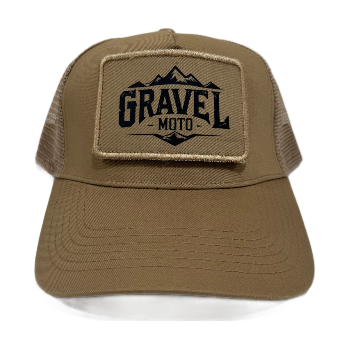 Casquette trucker Gravel Moto sable