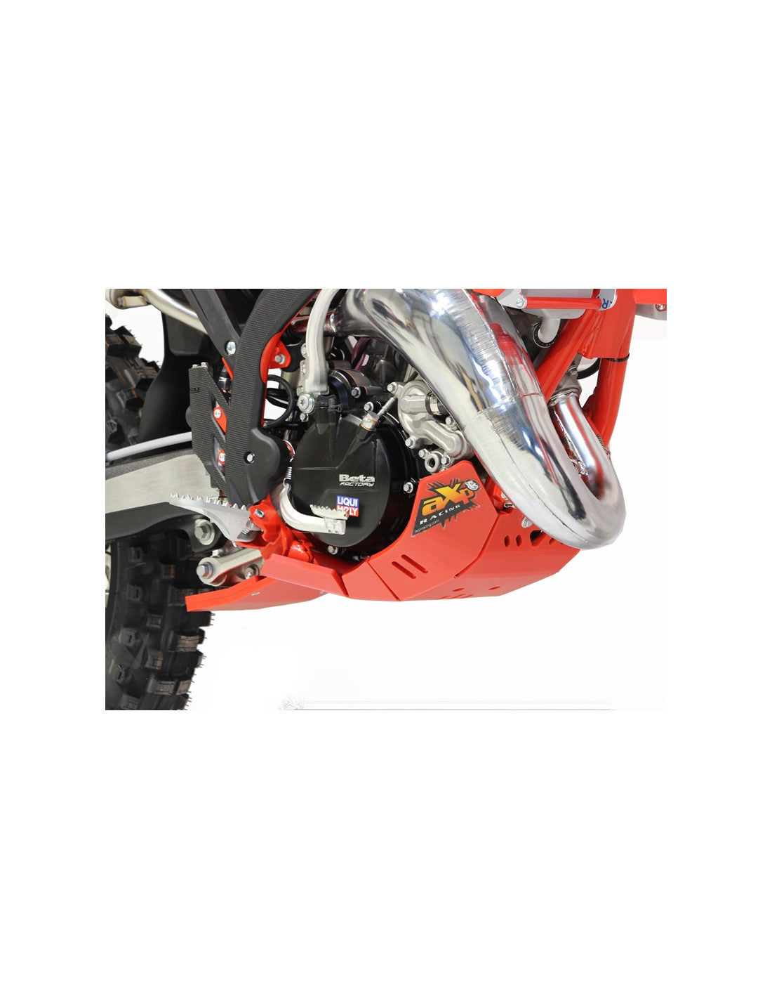 SABOT HARD ENDURO PEHD 8MM AVEC PROTECTION DE BIELLETTE AXP RACING BETA RR X-PRO 200 (2025-2026)
