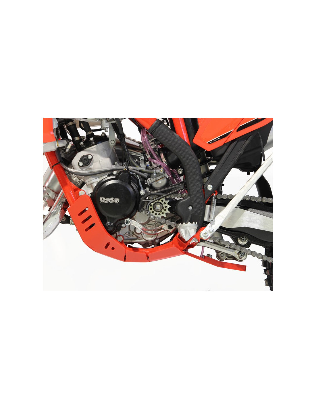 SABOT HARD ENDURO PEHD 8MM AVEC PROTECTION DE BIELLETTE AXP RACING BETA RR X-PRO 200 (2025-2026)
