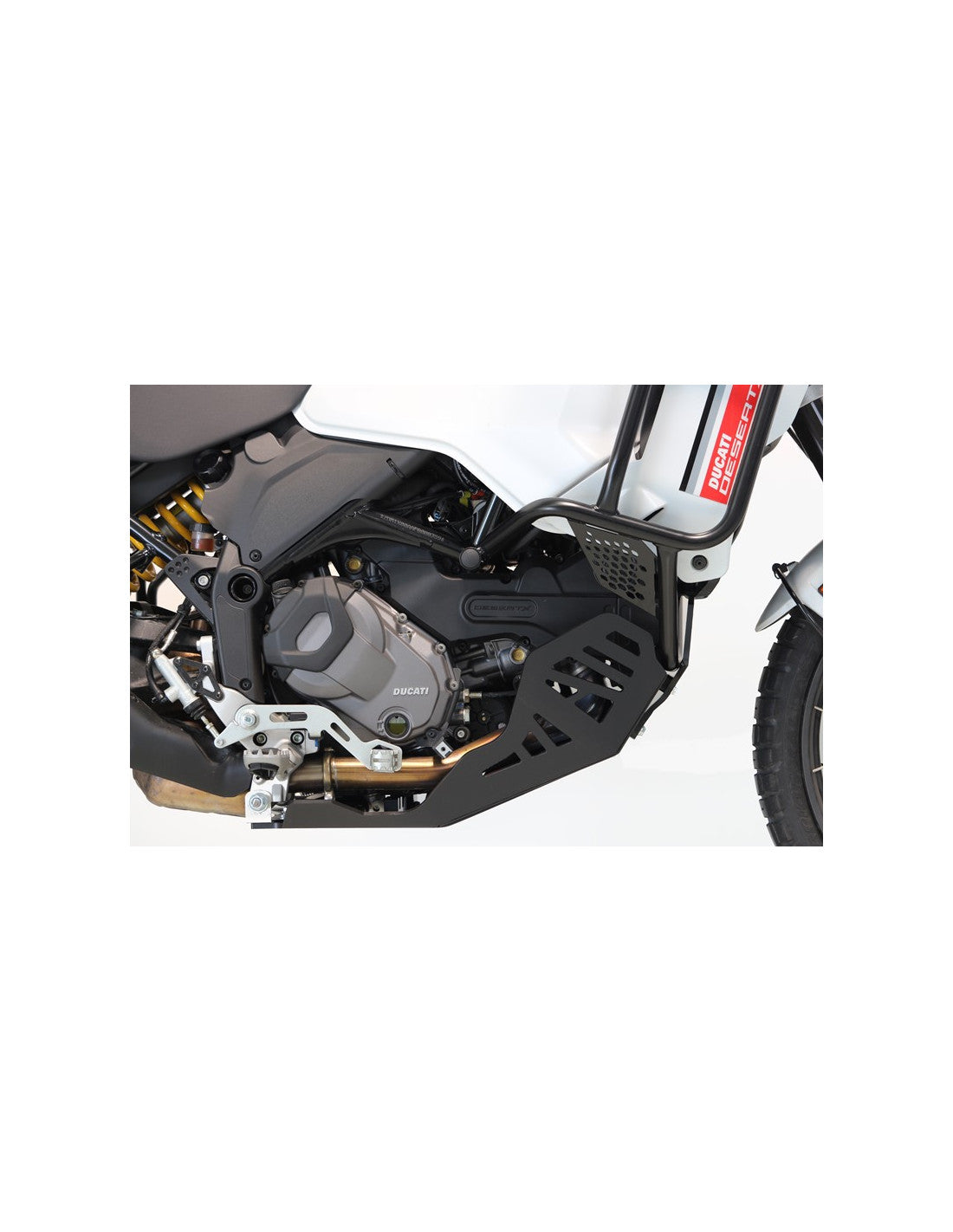 SABOT ADVENTURE PEHD 8MM AXP RACING DUCATI DESERTX (2022-2023)