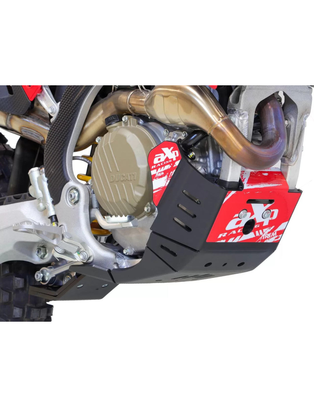 SABOT HARD ENDURO PEHD 8MM AXP RACING DUCATI DESMO450 EDX (2025-2026)