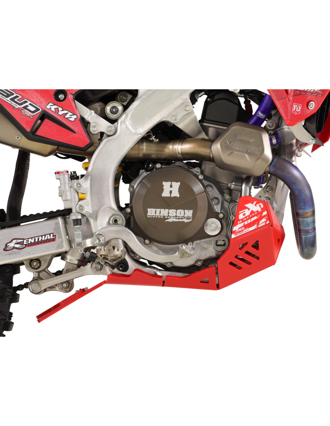 SABOT HARD ENDURO PEHD 8MM AVEC PROTECTION DE BIELLETTE AXP RACING HONDA CRF 450 RX (2025-2026)