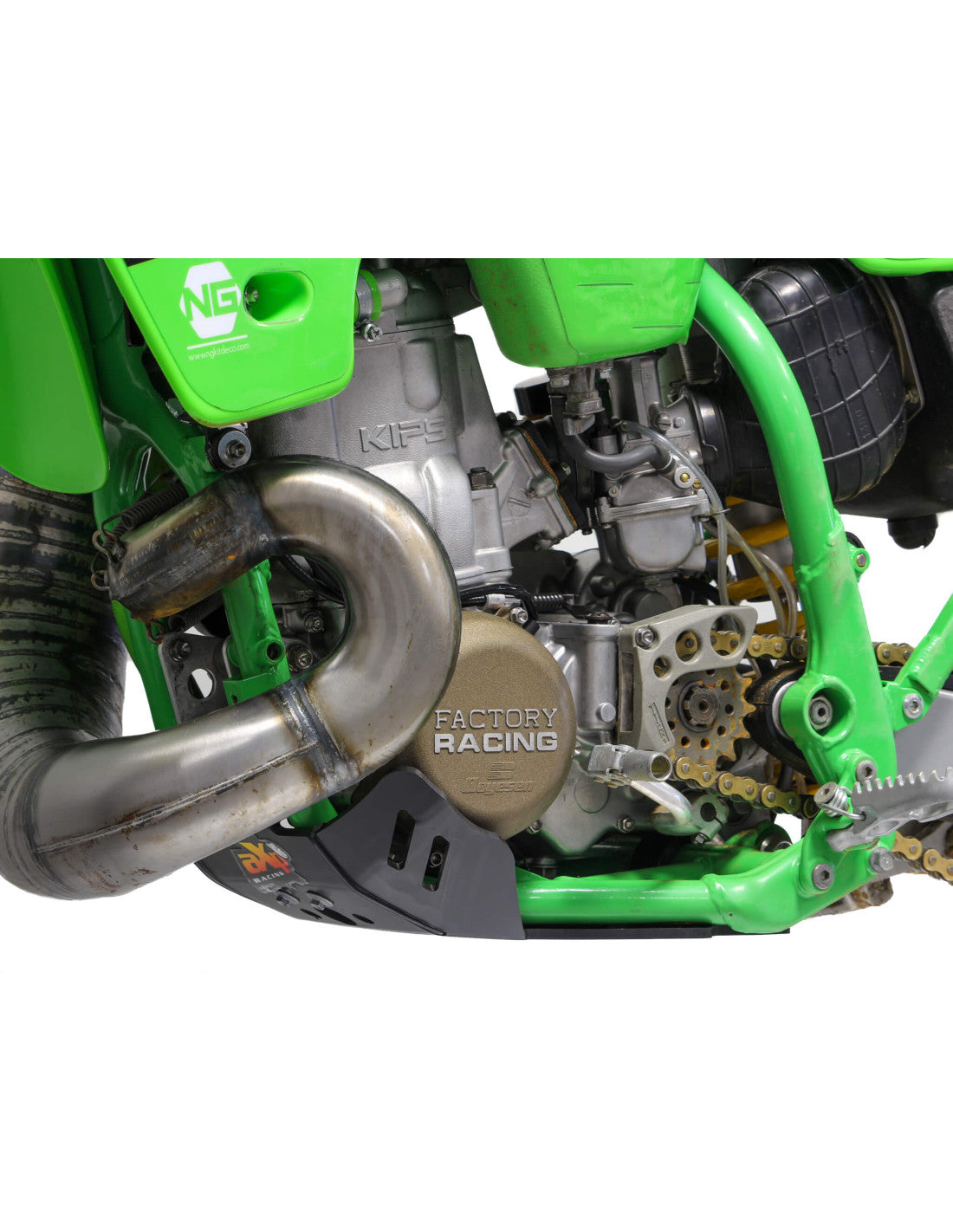 SABOT PEHD 6MM AXP RACING KAWASAKI KX 500 (1989-2001)