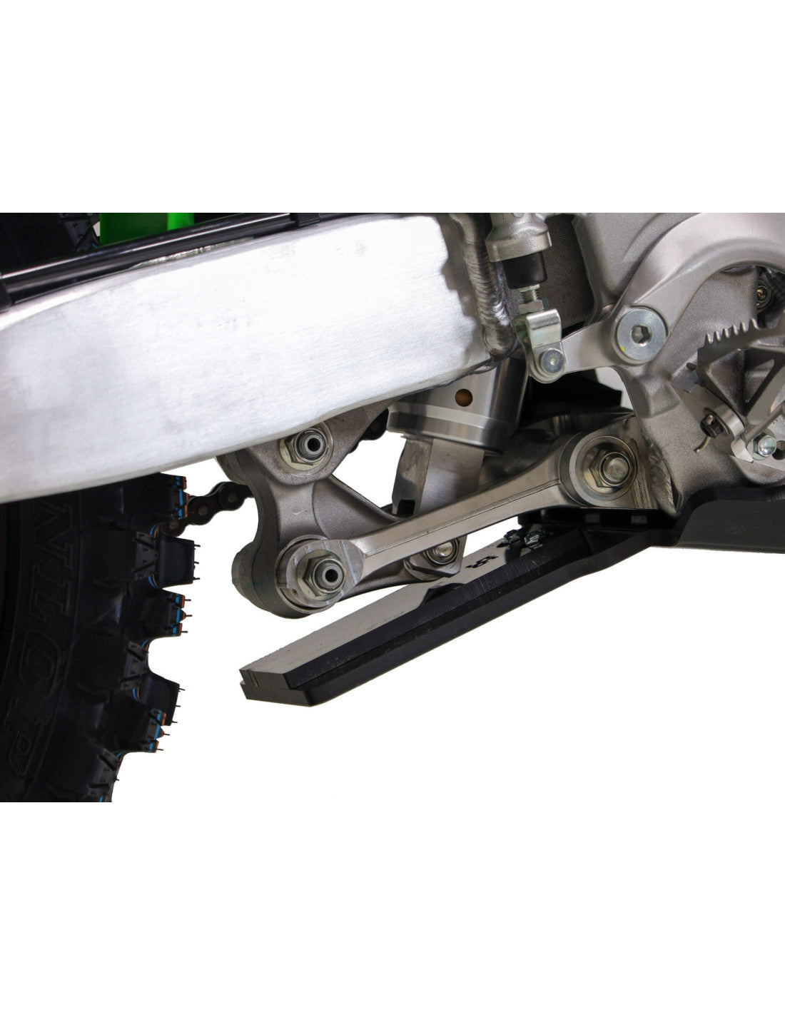 SABOT HARD ENDURO PEHD 8MM AVEC PROTECTION DE BIELLETTE AXP RACING KAWASAKI KX 250 (2025-2026)