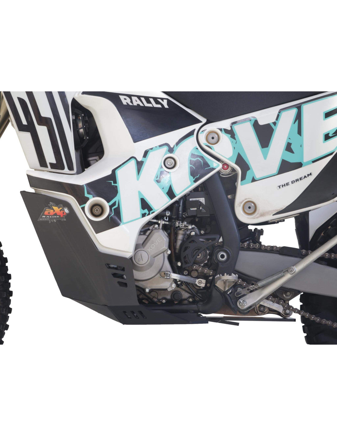 SABOT ADVENTURE PEHD 8MM AXP RACING KOVE 450 RALLY (2023-2026)