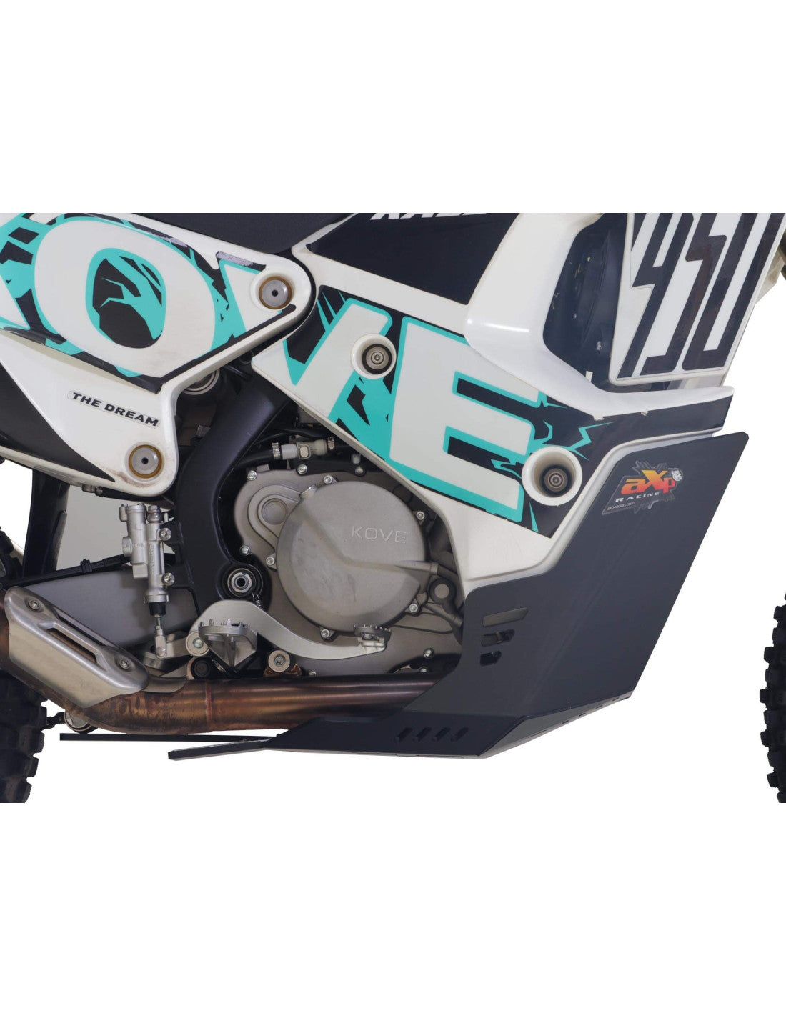 SABOT ADVENTURE PEHD 8MM AXP RACING KOVE 450 RALLY (2023-2026)
