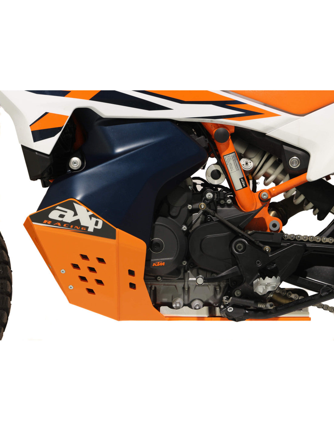 SABOT ADVENTURE PEHD 8MM AXP RACING KTM 790 ADVENTURE (2019-2025)