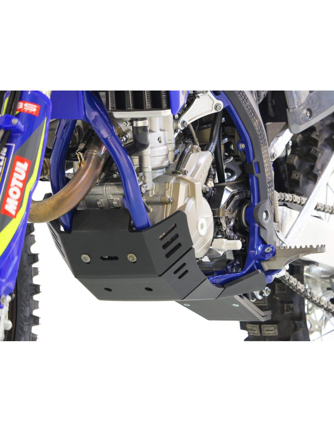SABOT HARD ENDURO PEHD 8MM AVEC PROTECTION DE BIELLETTE AXP RACING SHERCO SEF 250 / SEF 300 (2025-2026)