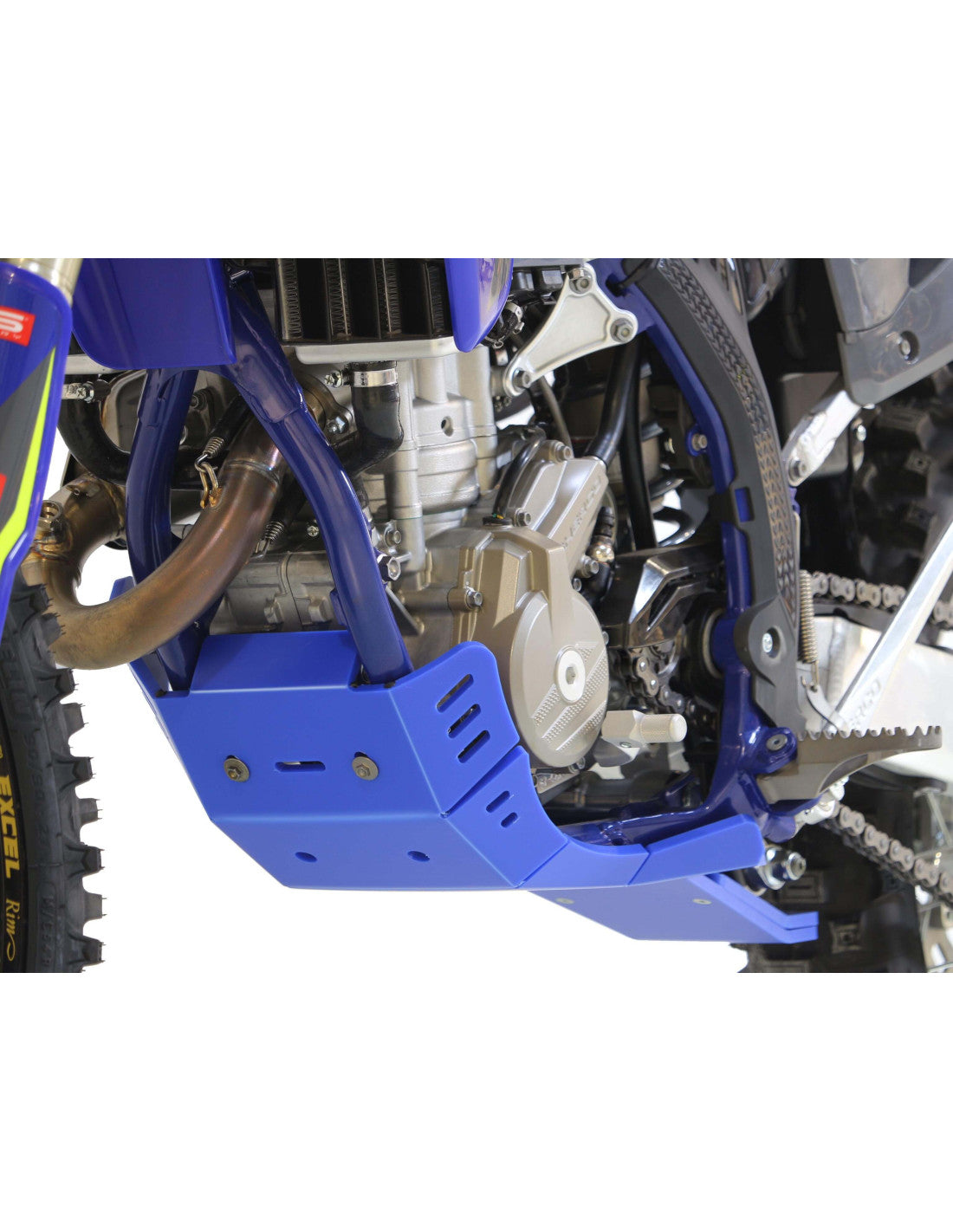 SABOT HARD ENDURO PEHD 8MM AVEC PROTECTION DE BIELLETTE AXP RACING SHERCO SEF 250 / SEF 300 (2025-2026)
