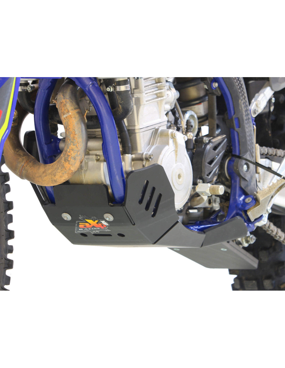 SABOT HARD ENDURO PEHD 8MM AVEC PROTECTION DE BIELLETTE AXP RACING SHERCO SEF 500 (2025-2026)