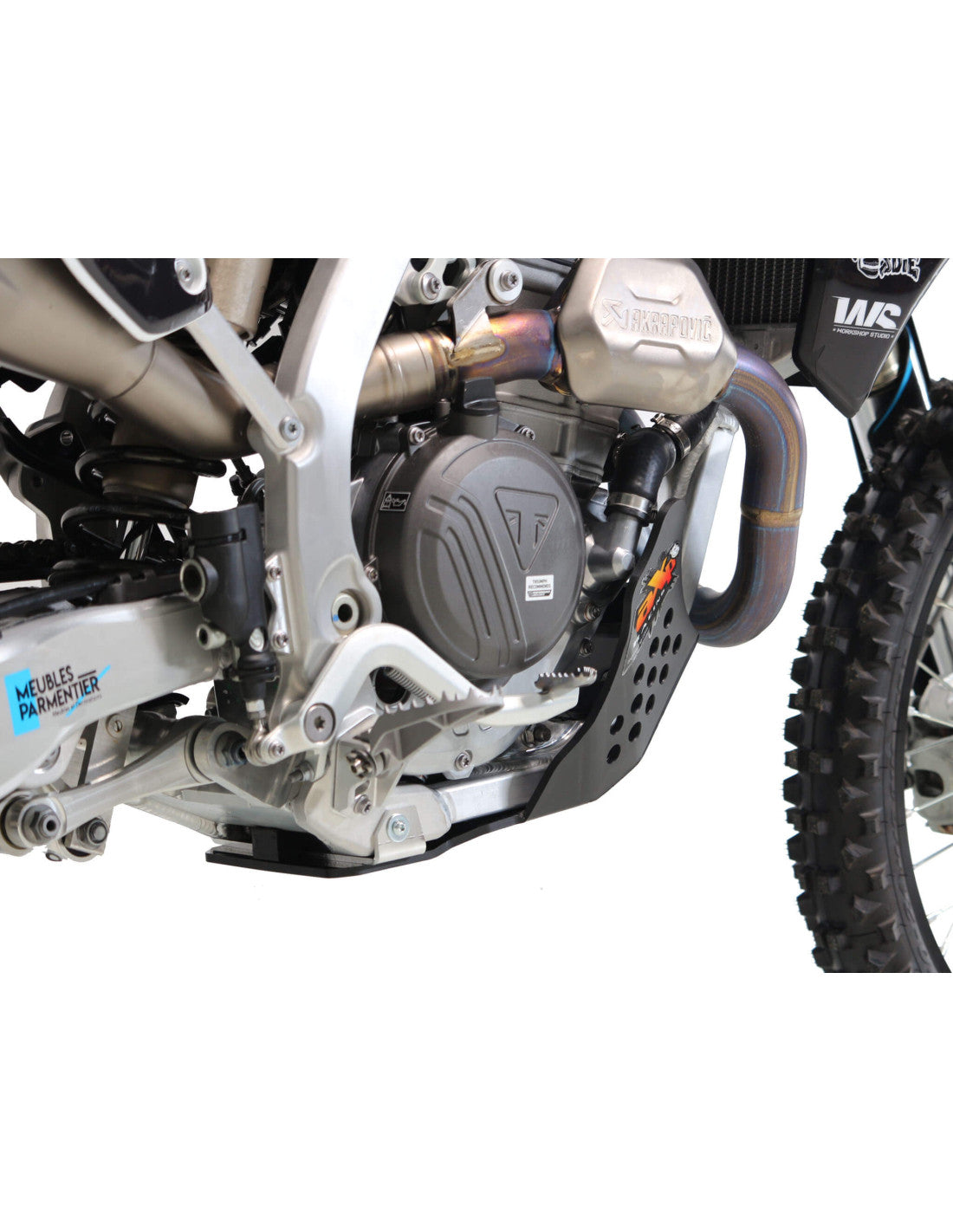 SABOT PEHD 6MM AXP RACING TRIUMPH TF 450-RC (2025-2026)