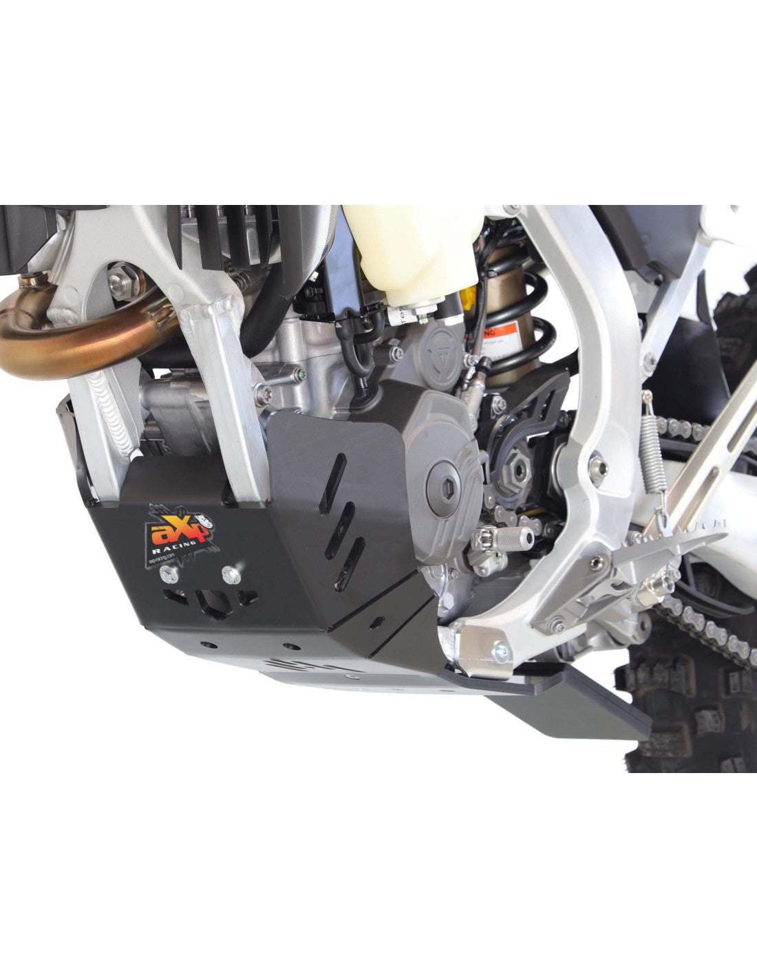 SABOT HARD ENDURO PEHD 8MM AVEC PROTECTION DE BIELLETTE AXP RACING TRIUMPH TF 250-E (2025-2026)