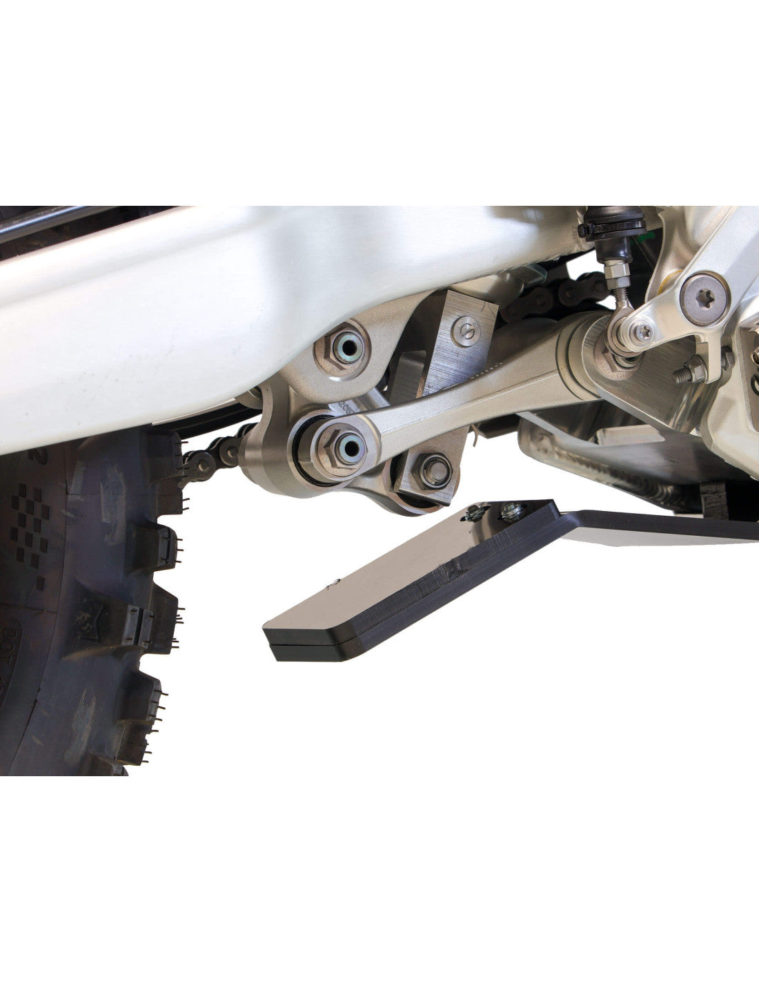 SABOT HARD ENDURO PEHD 8MM AVEC PROTECTION DE BIELLETTE AXP RACING TRIUMPH TF 450-C (2025-2026)