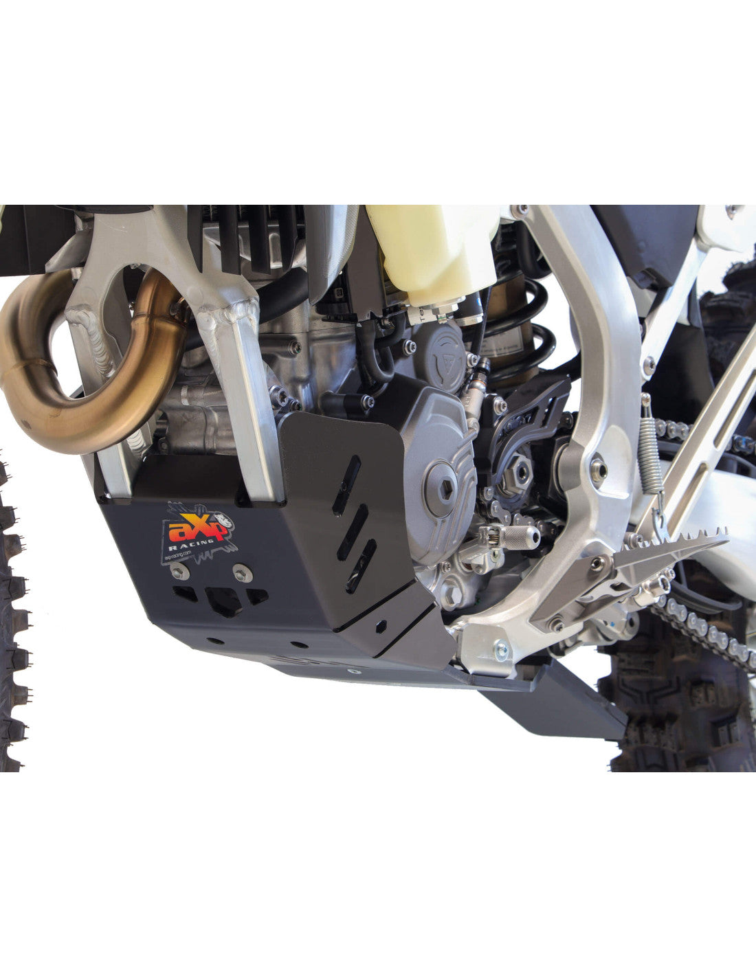 SABOT HARD ENDURO PEHD 8MM AVEC PROTECTION DE BIELLETTE AXP RACING TRIUMPH TF 450-C (2025-2026)