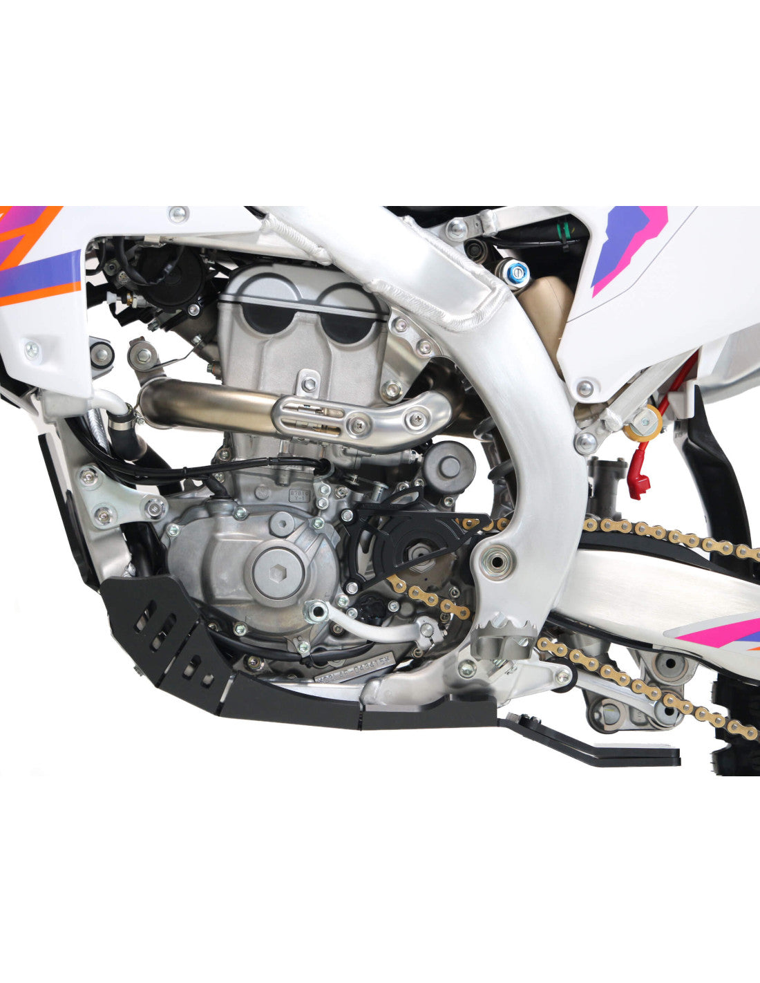 SABOT HARD ENDURO PEHD 8MM AVEC PROTECTION DE BIELLETTE AXP RACING FANTIC XXF 250 (2025-2026)