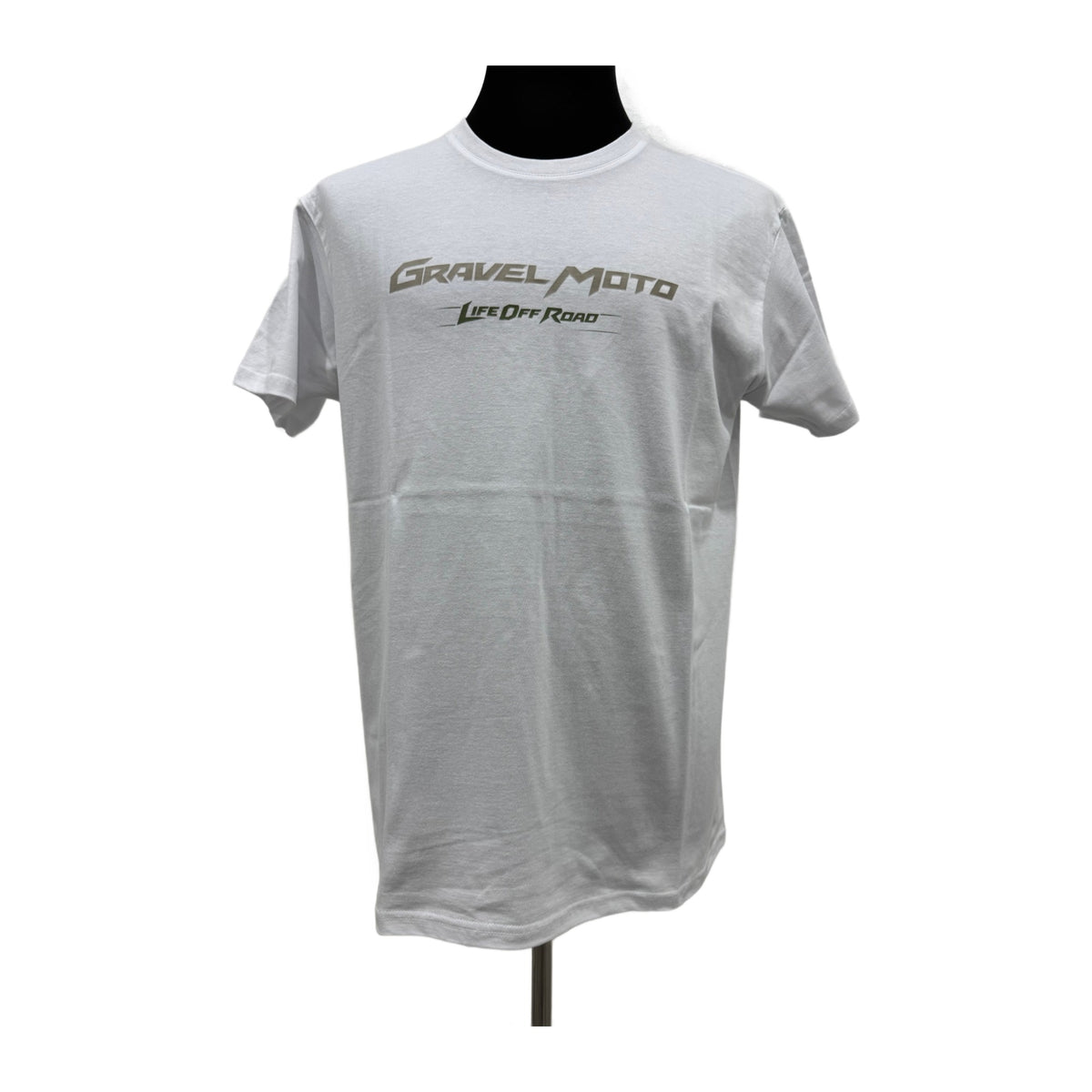 Tee Shirt Homme Gravel Moto Life Off Road Blanc