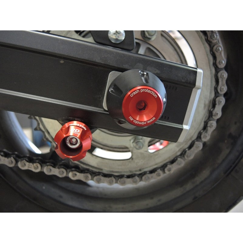 TAMPONS DE PROTECTION DE ROUE ARRIÈRE RDMOTO P60-P61-398 SUZUKI V-STROM 650 DL