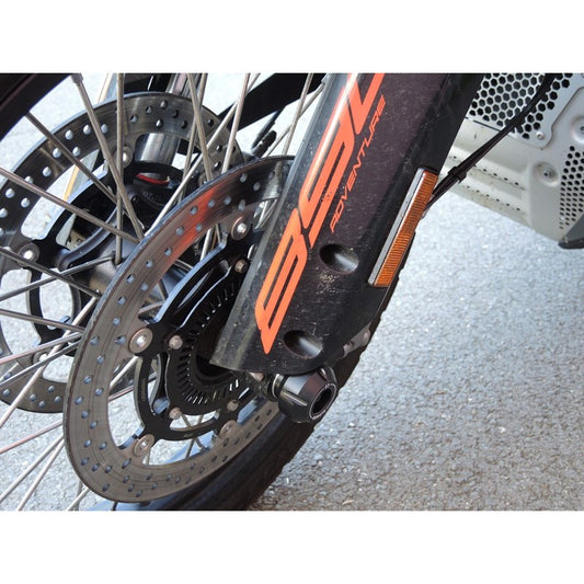 TAMPONS DE PROTECTION DE ROUE AVANT RDMOTO KTM12PVN KTM 790 ADVENTURE R
