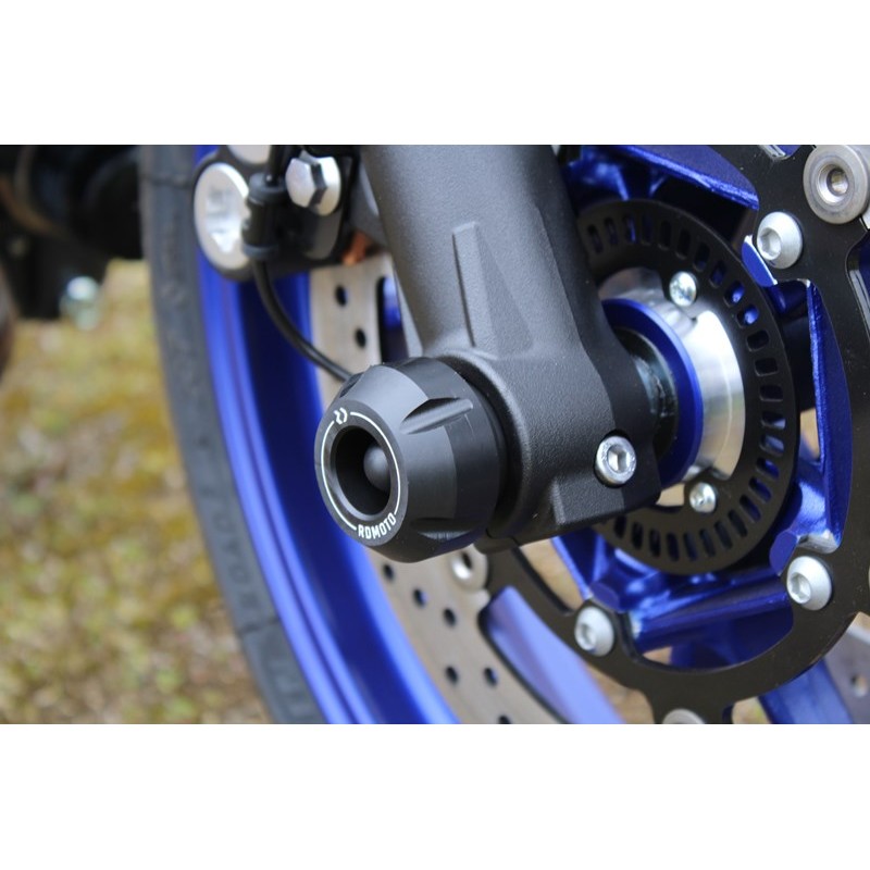 TAMPONS DE PROTECTION DE ROUE AVANT RDMOTO N2-N38-298 YAMAHA TRACER 7