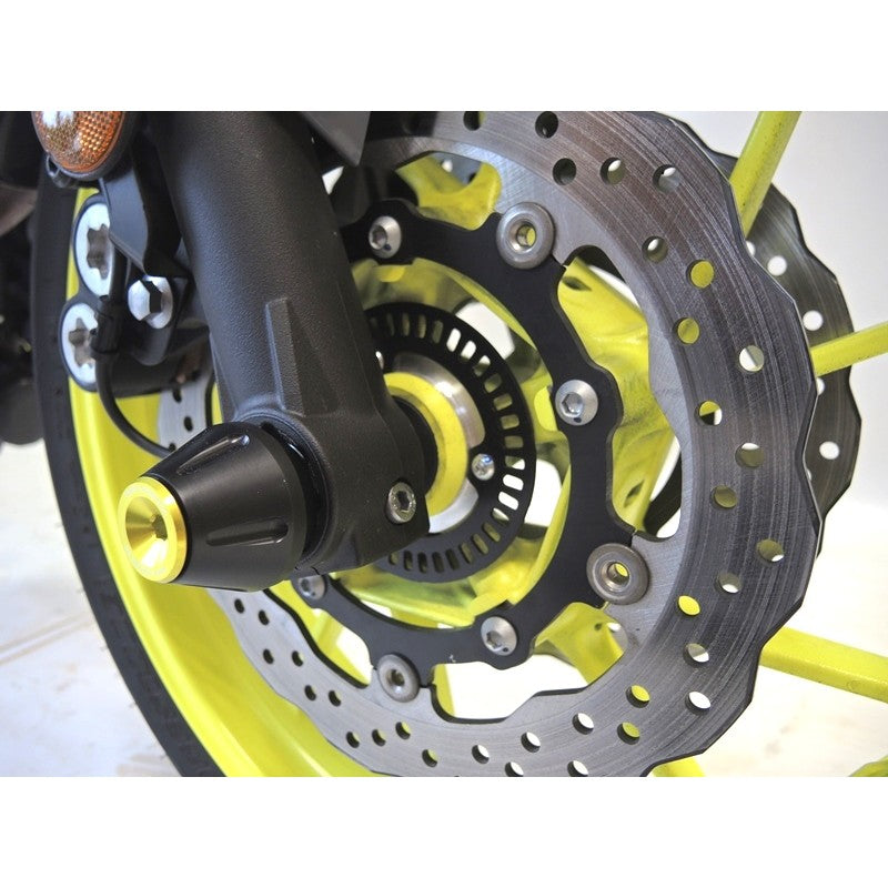 TAMPONS DE PROTECTION DE ROUE AVANT RDMOTO P16-P6-300 YAMAHA TRACER 7