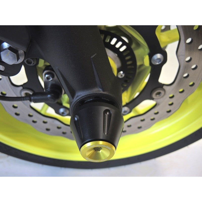 TAMPONS DE PROTECTION DE ROUE AVANT RDMOTO P16-P6-300 YAMAHA TRACER 7