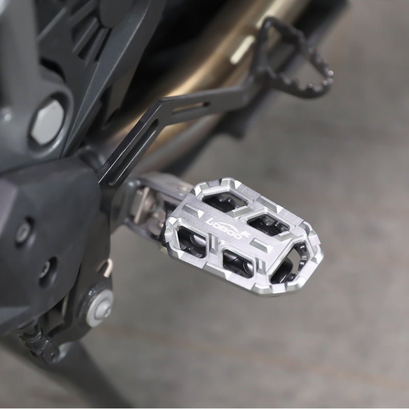 ÉLARGISSEURS DE REPOSE-PIEDS LOBOO BMW R1300GS / R1250GS / F750GS